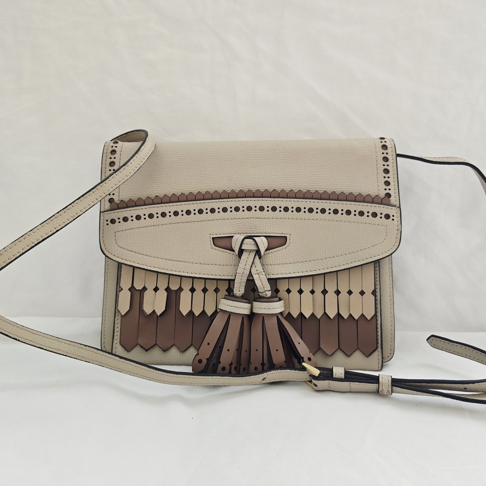 Burberry Beige and Brown Crossbody Bag